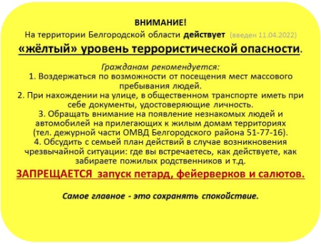 Запуск фейерверков, салютов и прочих пиротехнических изделий запрещен!.