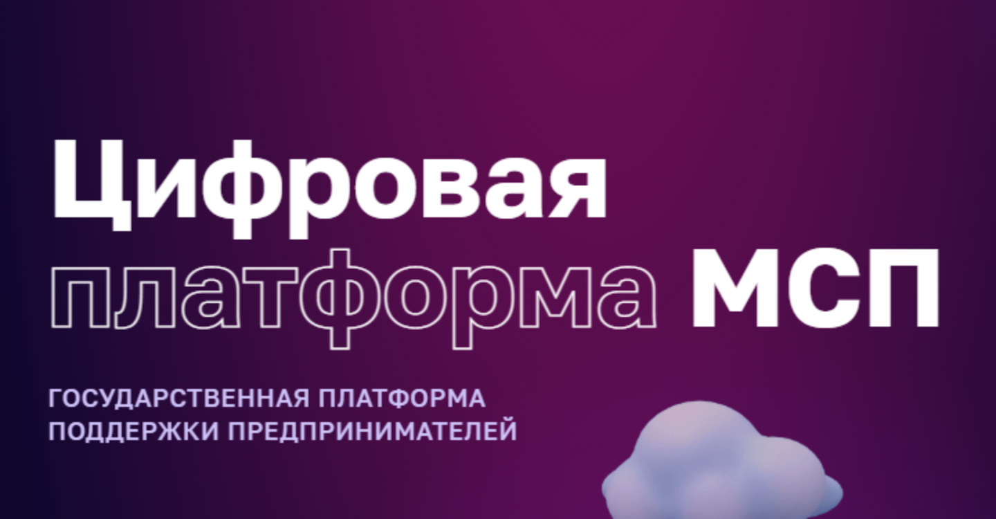 Цифровая платформа МСП.РФ.